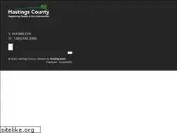 Sites similar to hastingscounty.com