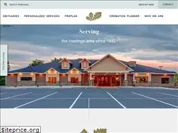 Sites similar to hastingsmnfuneral.com
