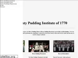 Sites similar to hastypudding.org