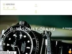 Sites similar to hasznalt-ora.hu
