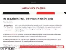 Sites similar to hasznaltruhanagykereskedes.hu