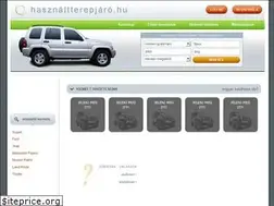 Sites similar to hasznaltterepjaro.hu