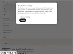 Sites similar to hatandscarfpatterns.etsy.com