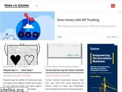 Sites similar to hatavecozum.com