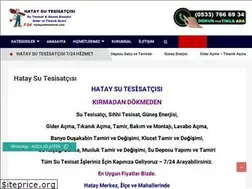 Sites similar to hataysutesisatcisi.com