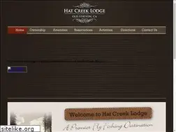 Sites similar to hatcreeklodge.com