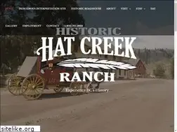 Sites similar to hatcreekranch.com