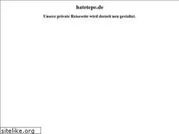 Sites similar to hatetepe.de