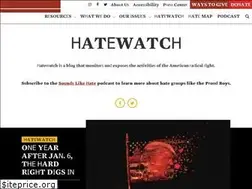 Sites similar to hatewatch.org
