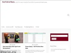 Sites similar to hatfullofdata.blog