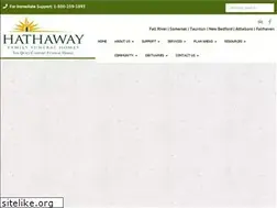 Sites similar to hathawayfuneral.com