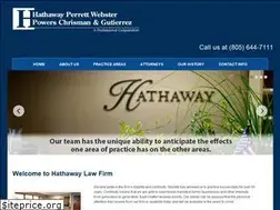 Sites similar to hathawaylawfirm.com
