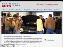 Sites similar to hattiesburgautoauction.com