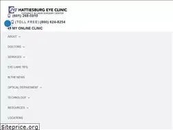 Sites similar to hattiesburgeyeclinic.com