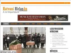 Sites similar to hatvanihirlap.hu