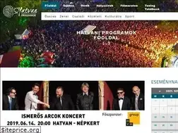 Sites similar to hatvaniprogramok.hu