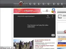 Sites similar to hatvanonline.hu