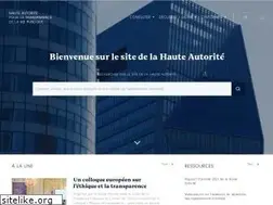 Sites similar to hatvp.fr