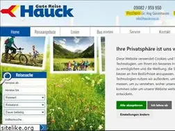 Sites similar to hauckreise.de