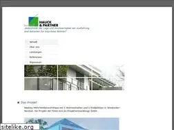 Sites similar to hauckundpartner.de