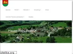 Sites similar to hauenstein-ifenthal.ch