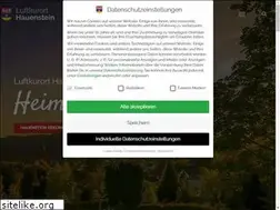 Sites similar to hauenstein.de