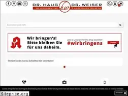 Sites similar to haug-weiser-apotheken-pforzheim.de