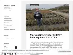 Sites similar to haukelorenz.de
