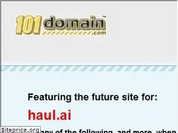 Sites similar to haul.ai