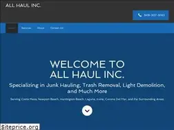 Sites similar to haulinganddemo.com