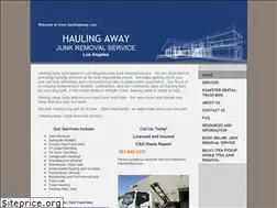 Sites similar to haulingaway.com