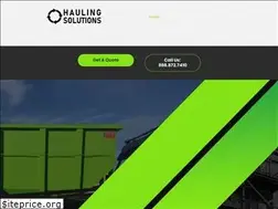 Sites similar to haulingslns.com