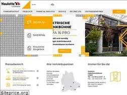 Sites similar to haulotte.de