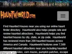 Sites similar to hauntworld.com