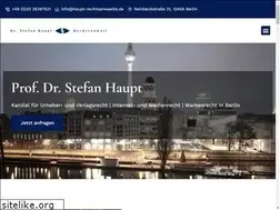 Sites similar to haupt-rechtsanwaelte.de