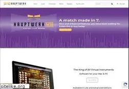 Sites similar to hauptwerk.com
