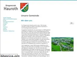 Sites similar to hauroth.de