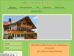 Sites similar to haus-annabell.de