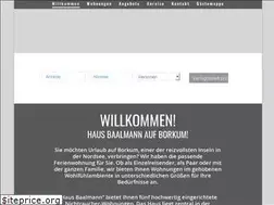 Sites similar to haus-baalmann-auf-borkum.de