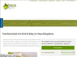 Sites similar to haus-bergahorn.de