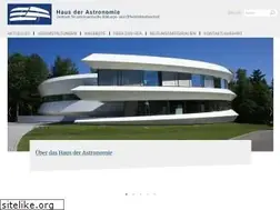 Sites similar to haus-der-astronomie.de