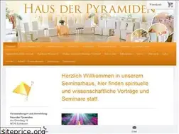 Sites similar to haus-der-pyramiden.de