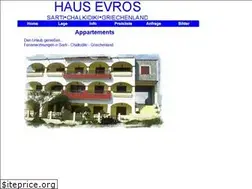 Sites similar to haus-evros.de
