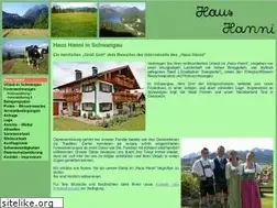 Sites similar to haus-hanni.eu
