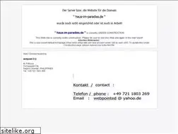 Sites similar to haus-im-paradies.de