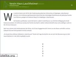 Sites similar to haus-lauchheimer.de