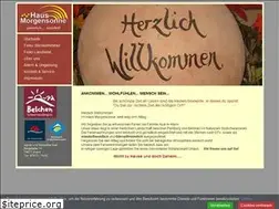 Sites similar to haus-morgensonne.com