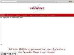 Sites similar to haus-rabenhorst.de