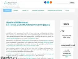 Sites similar to haus-und-grund-muensterdorf.de