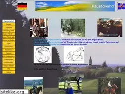 Sites similar to hausaeckerhof.de
